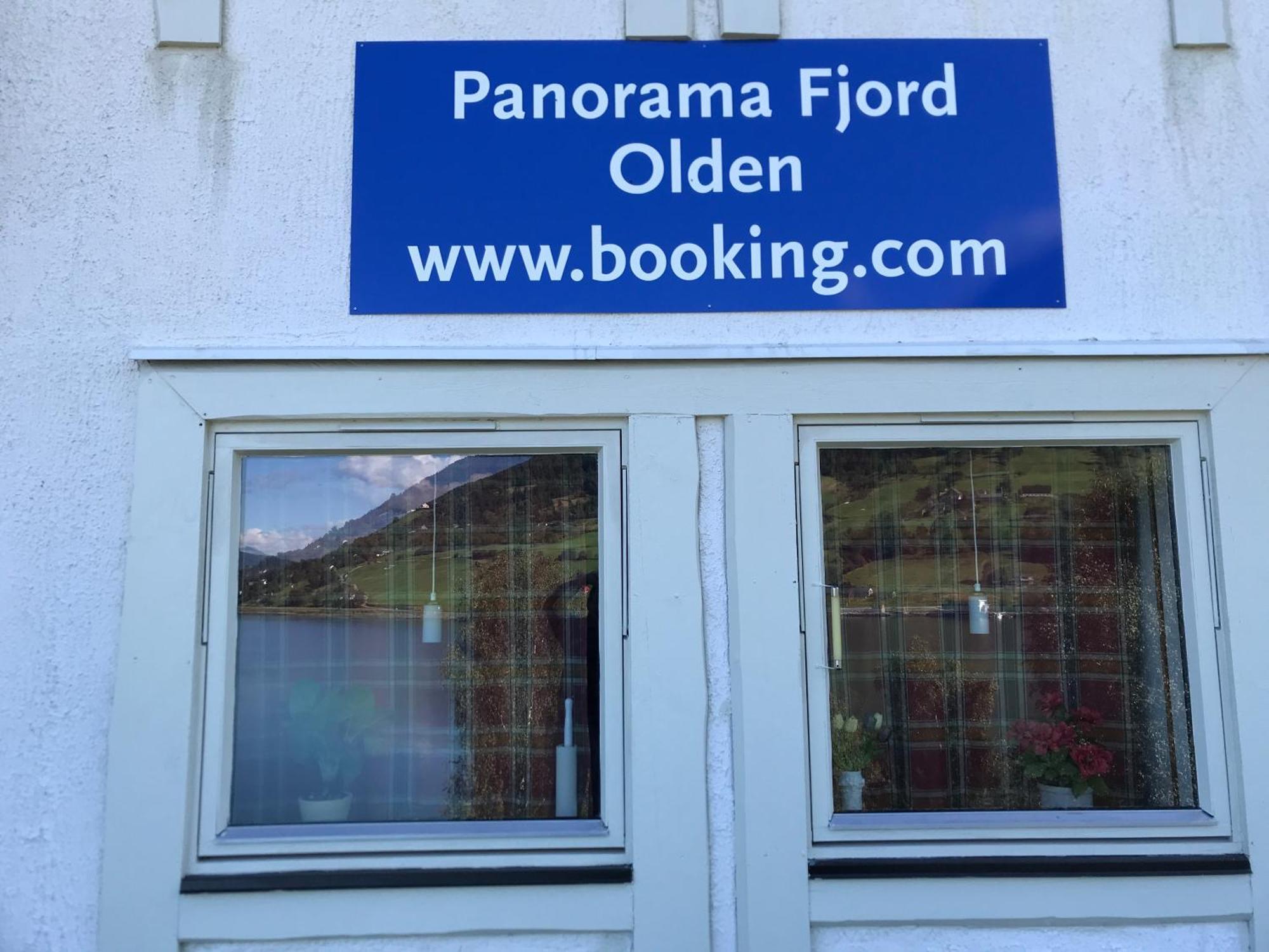 Panorama Fjord Olden Apartment Exterior foto